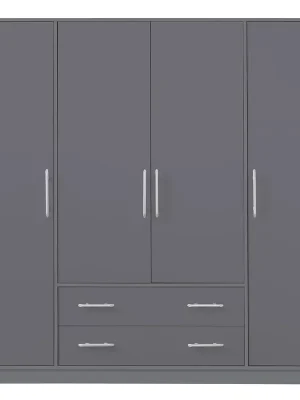 SMART a šatní skříň SR1 200 cm antracit Akce