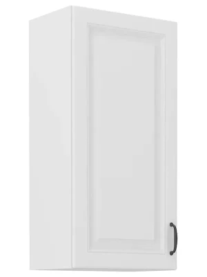 STILO bb horní skříňka 45G-90 1F se 3 policemi 45 cm bílá/bílá mat UNI dvířka Super Cena