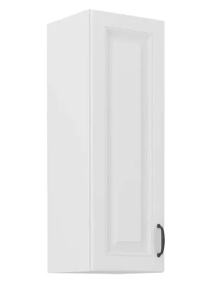 Vrácení Zdarma STILO bb horní skříňka 30G-72 1F s 2 policemi 30 cm bílá mat UNI dvířka