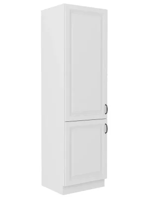 STILO bb vysoká skříňka 60LO-210 2F na vestavnou lednici 60 cm bílá mat UNI dvířka Nakupujte Hned
