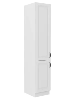 STILO bb vysoká skříňka 40DK-210 2F potravinová 40 cm bílá mat UNI dvířka Horká Nabídka