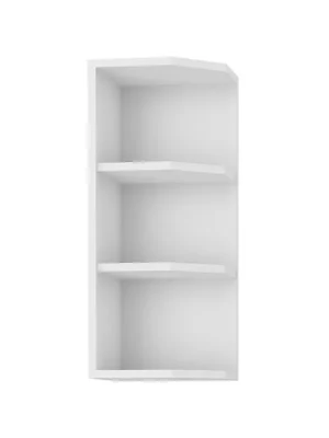 Super Cena STILO bb horní regál 30G-72 ZAK boční 30 cm bílá UNI varianta