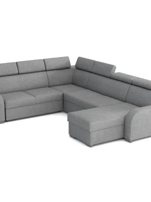 Sedací souprava OSLO U 250x310x170 rozkládací + 2x úložný prostor VÝBĚR TKANIN Ihned K Objednání