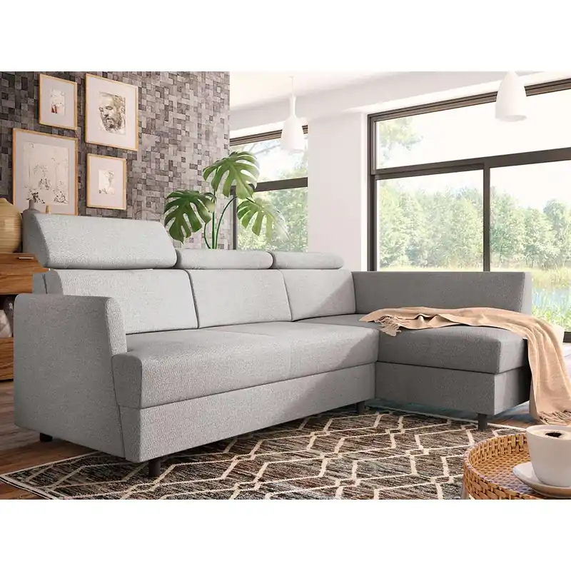 Kup Teď Sedací souprava FIORE 228x158 EXTRA KVALITA zabudovaný USB port VÝBĚR TKANIN