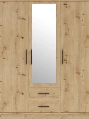 SMART r šatní skříň SRL2 + zrcadlo 150 cm artisan Must-Have