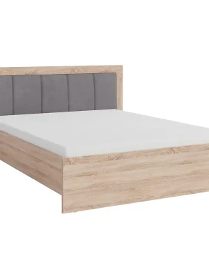 SMART sb dvoulůžko postel SR6 s úložným prostorem + rošt 160x200 cm sonoma/bílá Hit Sezóny