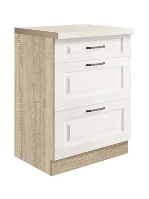 SMART b dolní skříňka SM-10D 60 cm VÝBĚR KORPUSU a KOVÁNÍ bílá mat Poslední Šance