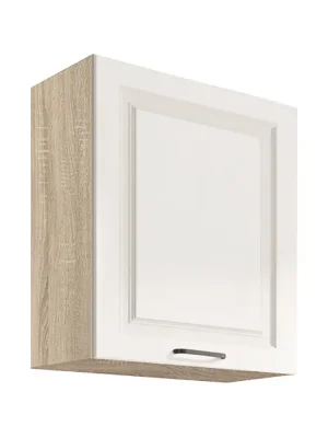 SMART b horní skříňka SM-34G 60 cm VÝBĚR KORPUSU UNI dvířka bílá mat Levný