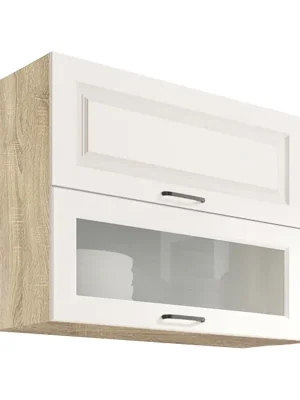 SMART b horní skříňka výklopná SM-42G 90 cm VÝBĚR KORPUSU a KOVÁNÍ bílá mat Pouze Dnes