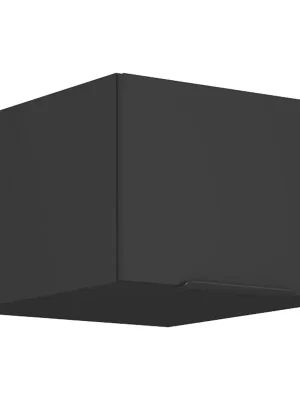 Zlevněný SIENA horní skříňka 50 NAGU-36 1F výklopná 50 cm HLUBOKÁ černá