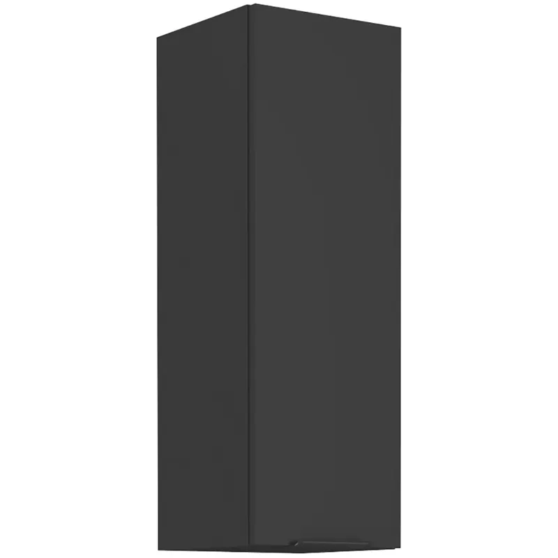 SIENA horní skříňka 30 G-90 1F s policemi 30 cm UNI dvířka VYSOKÁ černá Odeslání Ihned
