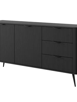 Top Prodej LANTE č komoda C 163 2d3s 163,2 cm černá