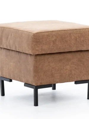 Taburet SOLVO 53x53 cm s úložným prostorem VÝBĚR TKANINY a NOŽIČEK Nakupujte Hned