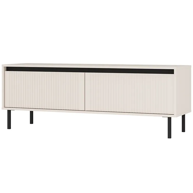 Zlevněný OSAKA b TV stolek RTV 2S 140,2 cm béžová