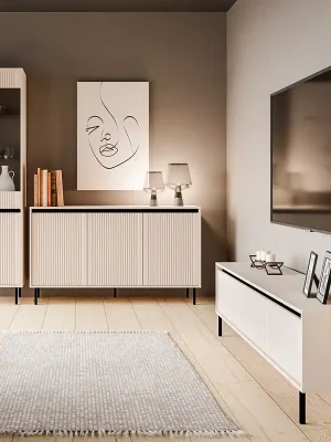 Výprodej Obývací stěna OSAKA b 3 díly béžová