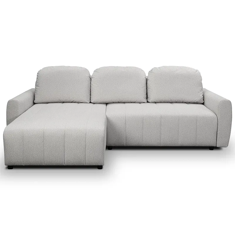 Sedací souprava LUNA 160x255 cm LEVÁ rozkládací + úložný prostor VÝBĚR TKANIN Nízká Cena