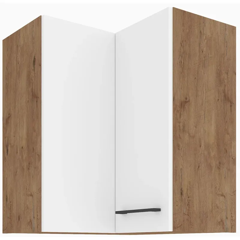 VIGO b horní skříňka 60x60 GN-72 2F (90°) rohová 60x60 cm lancelot/bílá lesk UNI dvířka Přímo Od Výrobce