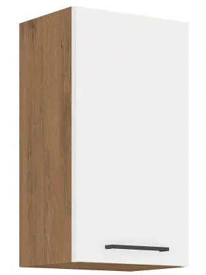 VIGO b horní skříňka 40G-72 1F s policemi 40 cm UNI dvířka lancelot/bílá lesk Levný