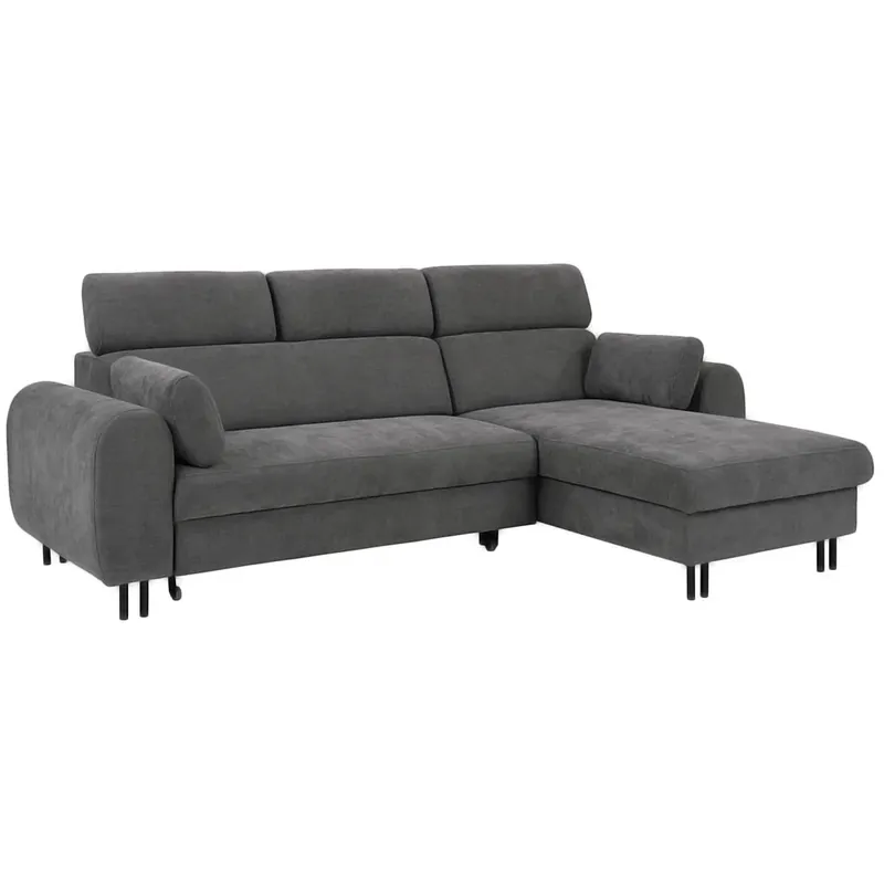 Sedací souprava PORTA 252x171 cm rozkládací + úložný prostor + 2x polštářek VÝBĚR TKANIN Nakupujte Hned