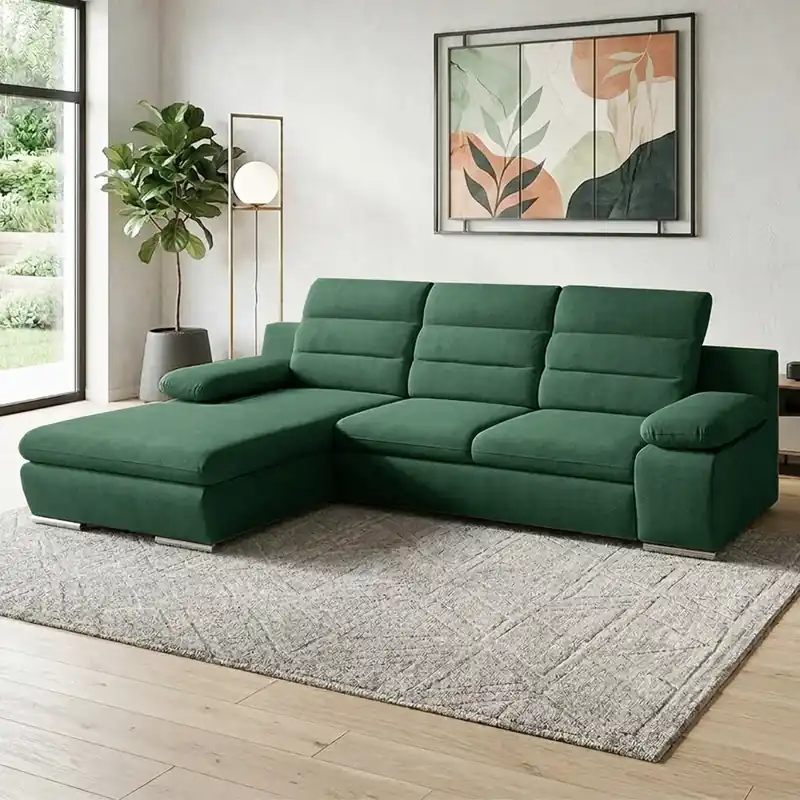 Sedací souprava GRECO MINI 185x278 cm LEVÁ rozkládací + úložný prostor PET FRIENDLY Top Prodej