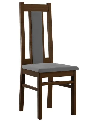 Akční Nabídka 4x Jídelní židle KORA s KRZ1 41 cm šedá/samoa king SADA 4 ks ŽIDLÍ