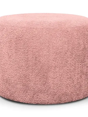 Taburet CANDY ⌀ 61 cm, výška 44 cm kulatý VÝBĚR TKANIN Rychlé Dodání