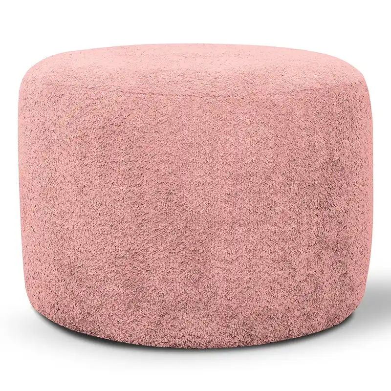 Taburet CANDY ⌀ 61 cm, výška 44 cm kulatý VÝBĚR TKANIN Rychlé Dodání