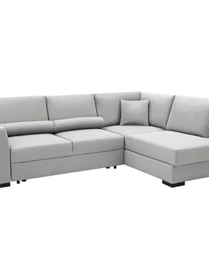 Sedací souprava SHERRY 260x190 cm rozkládací + úložný prostor + 2x váleček VÝBĚR TKANIN Sezónní Sleva