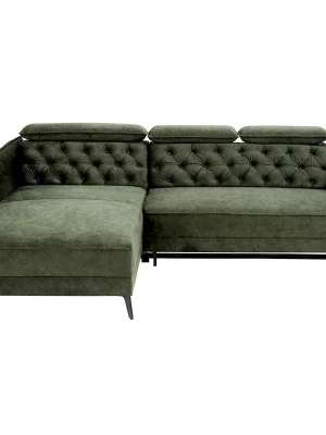 Sedací souprava KAVA 199x254 cm rozkládací + úložný prostor VÝBĚR TKANIN Rychlé Dodání