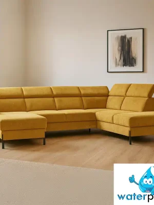 Sedací souprava ULISES U 179x331x225 rozkládací žlutá VÝPRODEJ Z PRODEJNY Super Cena