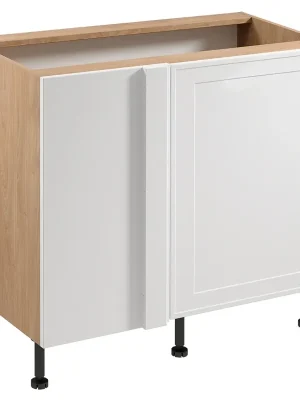 SORENTO pb dolní skříňka D100N rohová 120x60cm LEVÁ puccini/bílá Vrácení Zdarma