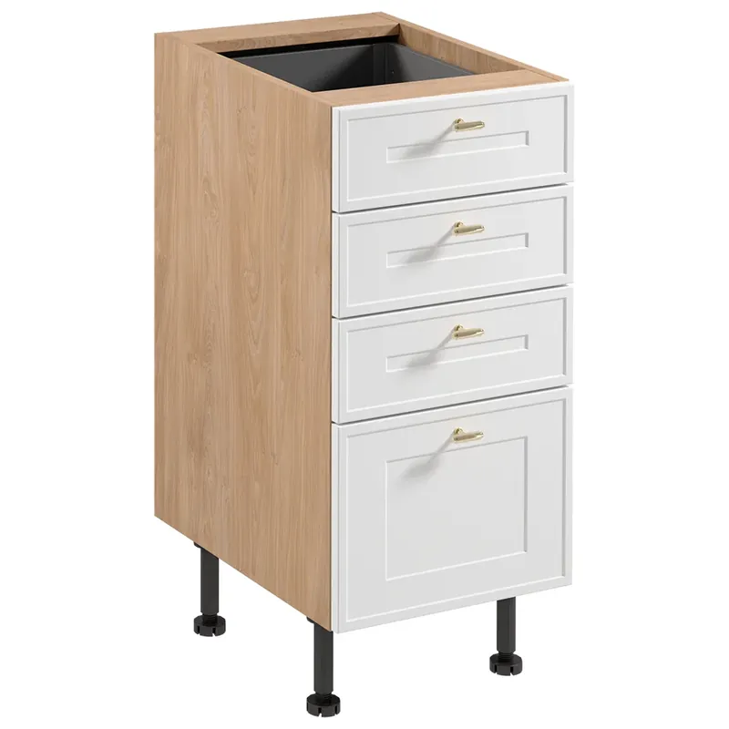 SORENTO pb dolní skříňka D40S4 se zásuvkami 40 cm puccini/bílá Ihned K Objednání