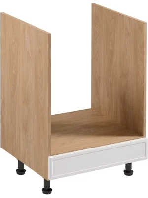 Zlevněný SORENTO pb dolní skříňka D60ZK pro vestavnou troubu 60 cm puccini/bílá
