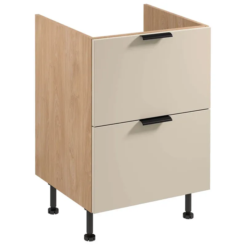 SORENTO pz dolní skříňka D60IN se zásuvkami na indukční desku 60 cm puccini/béžová Bezpečná Platba