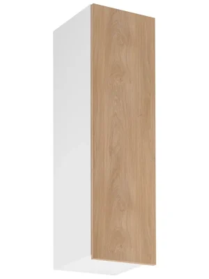 SORENTO bp horní skříňka G30 policová 30 cm PRAVÁ bílá/puccini Tovární Cena