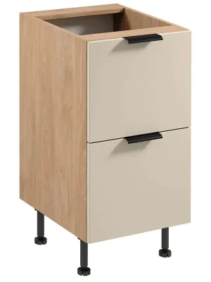 Značkový SORENTO pz dolní skříňka D45S2 se zásuvkami 45 cm puccini/béžová