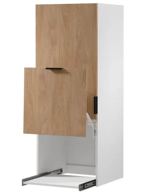 Akční Cena SORENTO bp horní skříňka N60N multifunkční nástavec 60 cm LEVÁ bílá/puccini