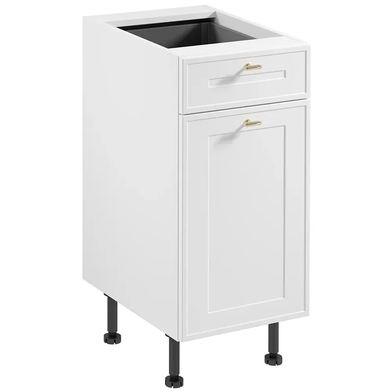 SORENTO bb dolní skříňka D40S1 s dvířky a zásuvkou 40 cm PRAVÁ bílá Pouze Dnes
