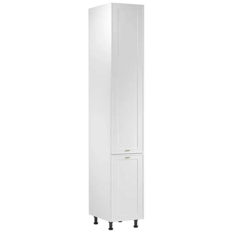 SORENTO bb vysoká skříňka D40SPWN potravinová s policemi 40 cm PRAVÁ bílá Super Cena