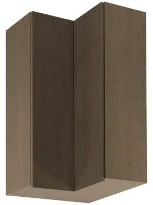 SORENTO b horní skříňka G60N2 rohová policová 60x60 cm baltic Speciální Cena