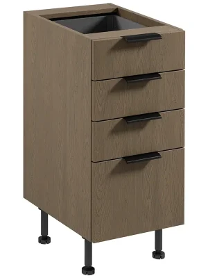 Výhodná Nabídka SORENTO b dolní skříňka D40S4 se zásuvkami 40 cm baltic