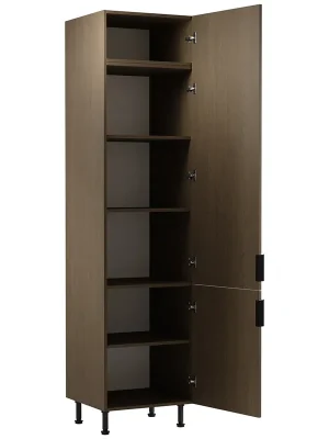 Speciální Cena SORENTO b vysoká skříňka D60RWN potravinová s policemi 60 cm PRAVÁ baltic