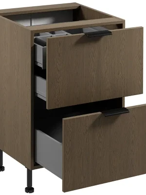 SORENTO b dolní skříňka D60S2 + 1 skrytá zásuvka s příborníkem 60 cm baltic Nízká Cena