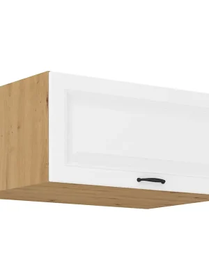 Akční Cena STILO ab horní skříňka 80 NAGU-36 1F výklopná 80 cm HLUBOKÁ artisan/bílá