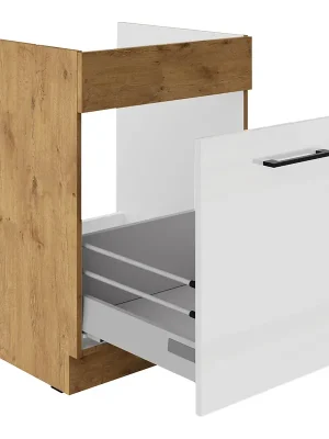 VIGO b dolní skříňka 60ZL 1S na dřez 60 cm PREMIUM BOX lancelot/bílá lesk Akční Cena