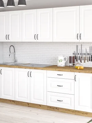 Značkový Kuchyňská linka STILO ab 260 cm PREMIUM BOX A verze artisan/bílá