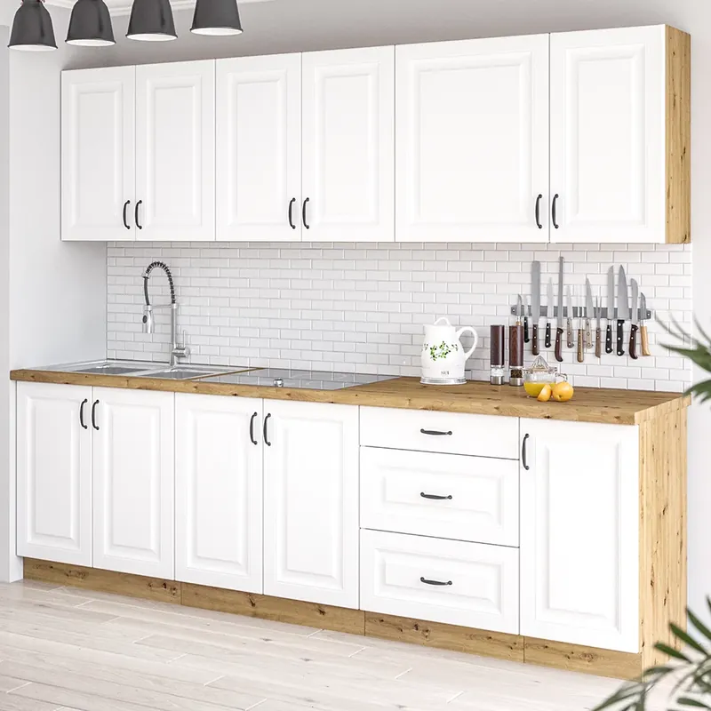 Značkový Kuchyňská linka STILO ab 260 cm PREMIUM BOX A verze artisan/bílá