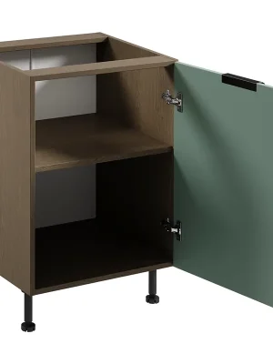 SORENTO bg dolní skříňka D60 s dvířky 60 cm PRAVÁ baltic/zelená Nízká Cena