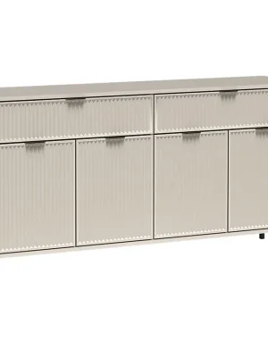 STYLES k komoda LS-1 165 cm 3D povrch kašmír Cenová Bomba