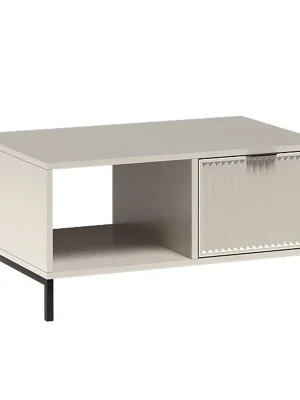 STYLES k obdélníkový konferenční stolek LS-6 90x58 cm 3D povrch kašmír Tovární Cena